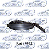 Door weatherstrip, attaches to cab 47-48 Chevrolet, Gmc Truck - image 1