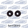 Hood adjustment bumpers 64-72 Dodge Dart, Valiant, Barracuda 65-70 Coronet, Belvedere, Satellite 71-72 Demon, Swinger, Plymouth - image 1