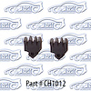 Door bumper 71-72 Dodge Demon, Dart Swinger, Challenger, Plymouth Valiant, Duster, Scamp, Barracuda - image 1