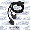 Door weatherstrip w/ clips & molded ends 73-76 Dodge Dart Swinger, Plymouth Duster, Valiant, Scamp - image 1