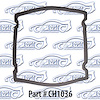 Taillight lens gaskets 68-69 Dodge Dart - image 1