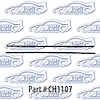 Window weatherstrip 70-72 Dodge Demon, Plymouth Duster - image 1