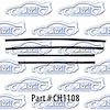 Window weatherstrip 62 Plymouth Valiant - image 1