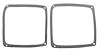 Taillamp Lens Gaskets 69 Plymouth Gtx - image 1
