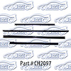 Window weatherstrip original style 66-67 Dodge Coronet, Plymouth Belvedere, Satellite, Gtx - image 1