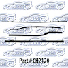 Window weatherstrip 62 Dodge 330, 440, Polara, Plymouth Savoy, Belvedere - image 1