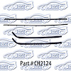 Window Weatherstrip 63-65 Dodge 330, 440, 64 Polara - image 1