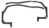 Splash Shield - Front Fender Top Front 64 Plymouth B Body - image 1