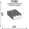 Self-Adhesive Extrusion Height: 3/8" - image 1
