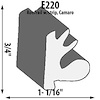 Roofrail Weatherstrip Extrusion Height: 3/4" - image 1