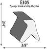 TRUNK WEATHERSTRIP - image 1