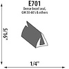 Headlight/Tail Light/Bezel Extrusion Height: 5/16" - image 1
