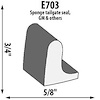 Tailgate Extrusion Height: 3/4" - image 1