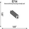 Tail Light Housing-to-Body Extrusion Height: 1/8 - image 1