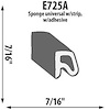 Self-Adhesive Extrusion Height: 7/16" - image 1