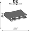 GLASS SETTING CHANNEL EXT - image 1