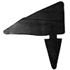 Rear Hood Side Bumper 1.125" (w) x 10/16" (l) - image 1