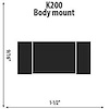Lower body mounts ID: 0.98" - image 1