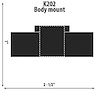 Upper body mount ID: 19/32" - image 1