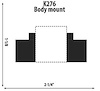 Body Mount Large, Round - image 1