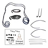 Weatherstrip Kit 1955 Chevy 210 Bel Air 2 Door