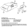 Weatherstrip Kit "67 Chevrolet Impala 2 Door - image 1