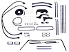 Weatherstrip Kit 1969 Camaro - image 1