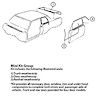 Weatherstrip Kit "70-81 Chevrolet Camaro, Pontiac Firebird, 2 Door Coupe