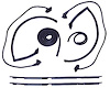 Weatherstrip Kit 1982-92 Camaro - image 1