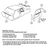 Weatherstrip Kit "71 Chevrolet Monte Carlo 2 Door - image 1