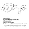 Weatherstrip Kit "68 Chevrolet El Camino - image 1