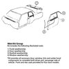 Weatherstrip Kit 1980-88 Monte Carlo LS - image 2