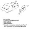 Weatherstrip Kit "66-67 Pontiac Tempest, LeMans, GTO, 2 Door - image 1