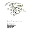 Weatherstrip Kit "73-77 Chevrolet Corvette Coupe - image 1