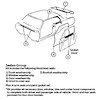 Weatherstrip Kit "70 Plymouth, Belvedere, Satellite, Road Runner, Gtx, 2 Door Sedan - image 1