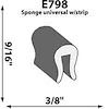Extrusion Height: 9/16" - image 1