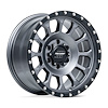 PXA2634-78573 PA34 ROCKWELL Wheel [Size: 17"x8.5"] Matte Graphite w/Black Lip Finish - image 1