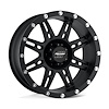 PXA7031-8973 PA31 STRYKER Wheel [Size: 18"x9"] Flat Black Finish - image 1