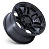 PA204MX17806435 PA204 ROUGHNECK Wheel [Size: 17"x8"] Matte Black Finish - image 3