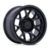 PA205MX17856400 PA205 WRAITH Wheel [Size: 17"x8.5"] Matte Black Finish - image 2