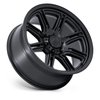 PA206MX17808000 PA206 SNARE Wheel [Size: 17"x8"] Matte Black Finish - image 3