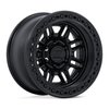 PA208MX17905038N PA208 EQUALIZER BEADLOCK Wheel [Size: 17"x9"] Blackout Finish - image 2