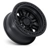 PA208MX17908712N PA208 EQUALIZER BEADLOCK Wheel [Size: 17"x9"] Blackout Finish - image 3