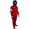 Classic 3-Stripe One-Piece Suit SFI 3.2A/5 Rated - image 1