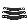 10209S Racing Optics Laminated Tearoffs Fits Speedway Shark/SD1 Helmets - (3) 10-Pack
