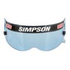 1029-17 Helmet Replacement Shields Hi-Definition Blue - X Bandit, Diamondback, Skull and RX - image 2
