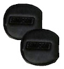 2021K YXZ Door Latch Pads Black/Black (pair) Black with black embroidery