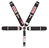 Lever Camlock 5-Point Individual Harness 62" Lap Belt Pull-Up Lap Belt Adjusters - image 1