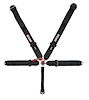 Lever Camlock 5-Point Individual Harness 55" Lap Belt Black Hardware - image 1