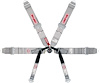 Lever Camlock 6-Point Individual Harness 55" Lap Belt Black Hardware - image 1